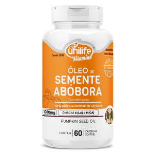 OLEO SEMENTE ABOBORA 60CPS 1200MG